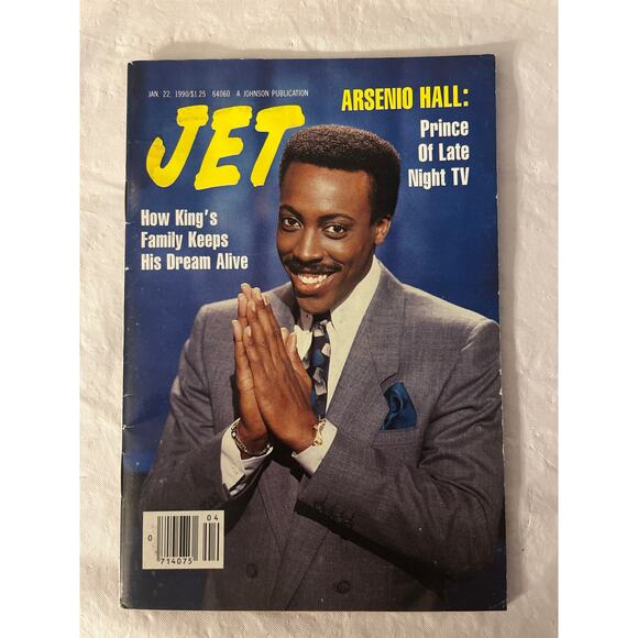 Vintage JET Magazines Lot 6 -1990's Arsenio Hall Quincy Jones Luther Vandross - Picture 16 of 16